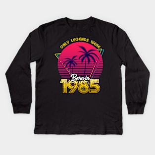 Born in 1985 T-Shirt Kids Long Sleeve T-Shirt